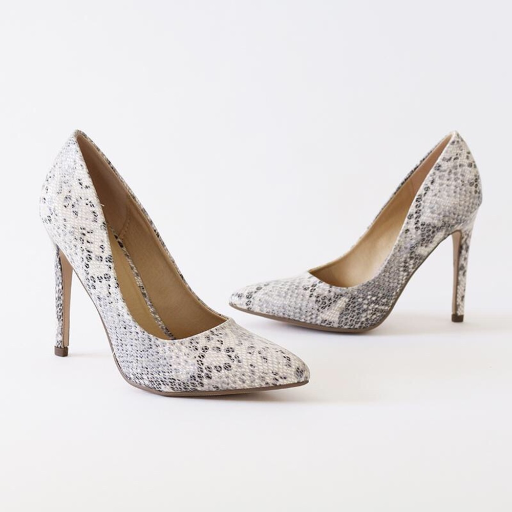 Cindy Python High Heel Pump Stiletto - image 1